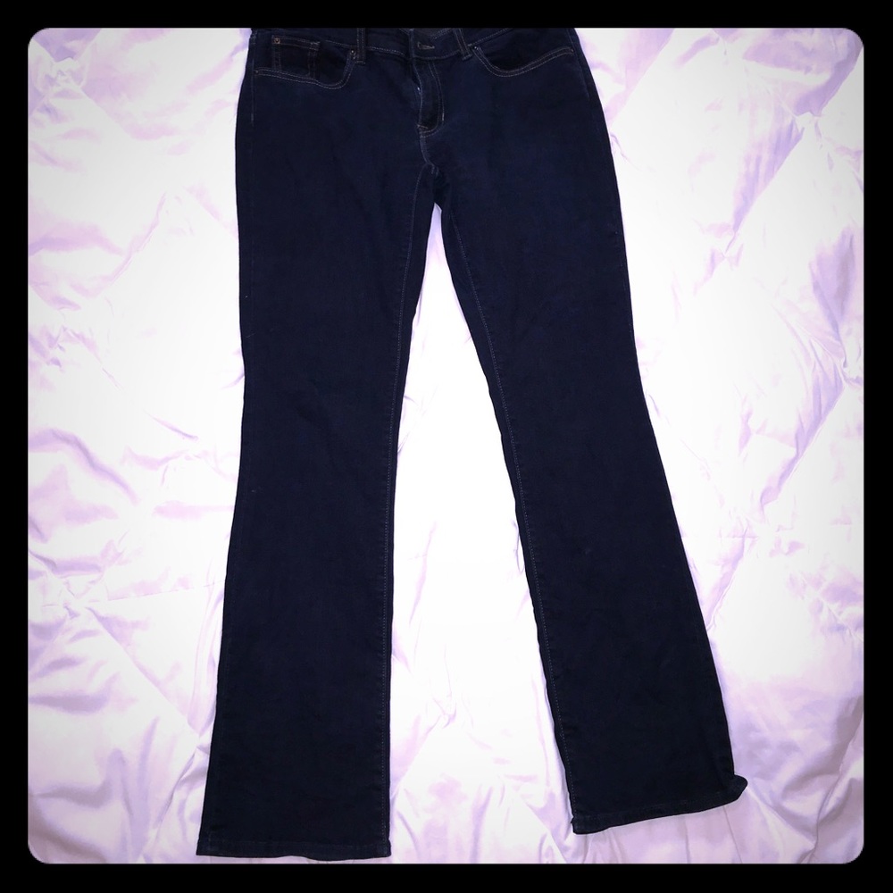 Gap brand dark wash bootcut jeans